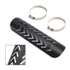 Motorcycle Exhaust Pipe Mount Cover Black