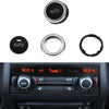 BMW X5 X6 AC Climate Control Knob Cover x1 (2014-2018)