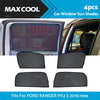 Ford Ranger PX2 4 x Front Rear Magnetic Window Sun Shades (2015-2022)
