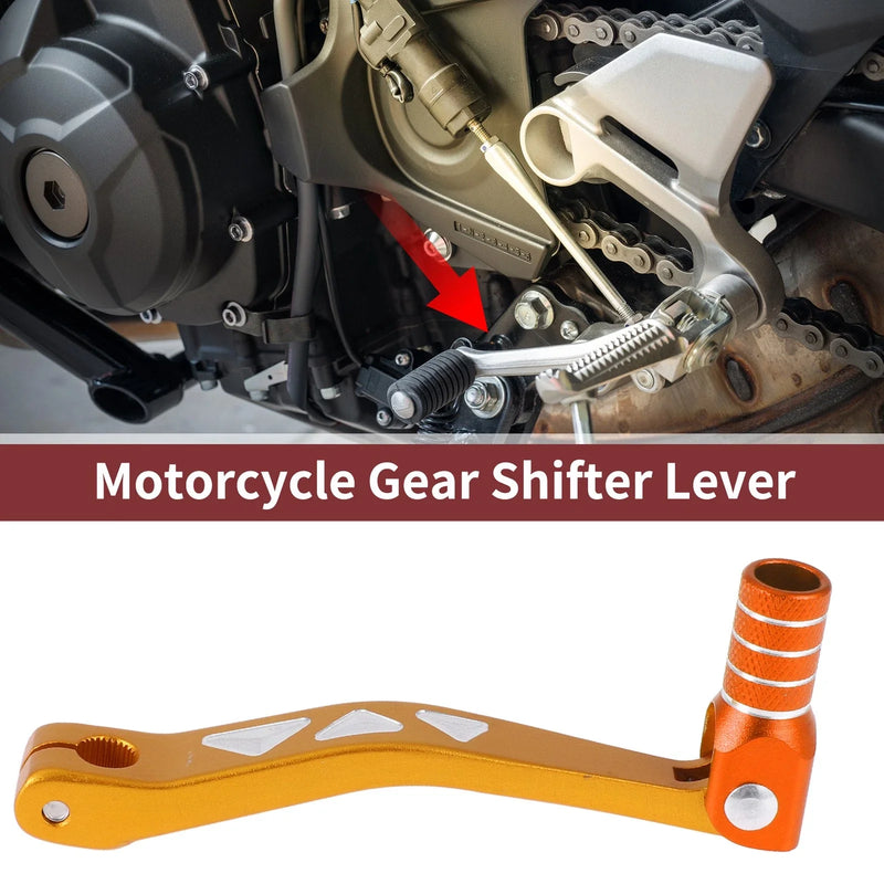 Yamaha TTR 50cc Gear Shifter Lever Gold Tone/Orange
