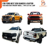 Ford Ranger Raptor Black Red Headlight Tail Lamp Cover Trim (2022-2025)