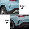 Mercedes Benz GLC Class Coupe Rear Bumper Side Air Vent Spoiler (2023+)