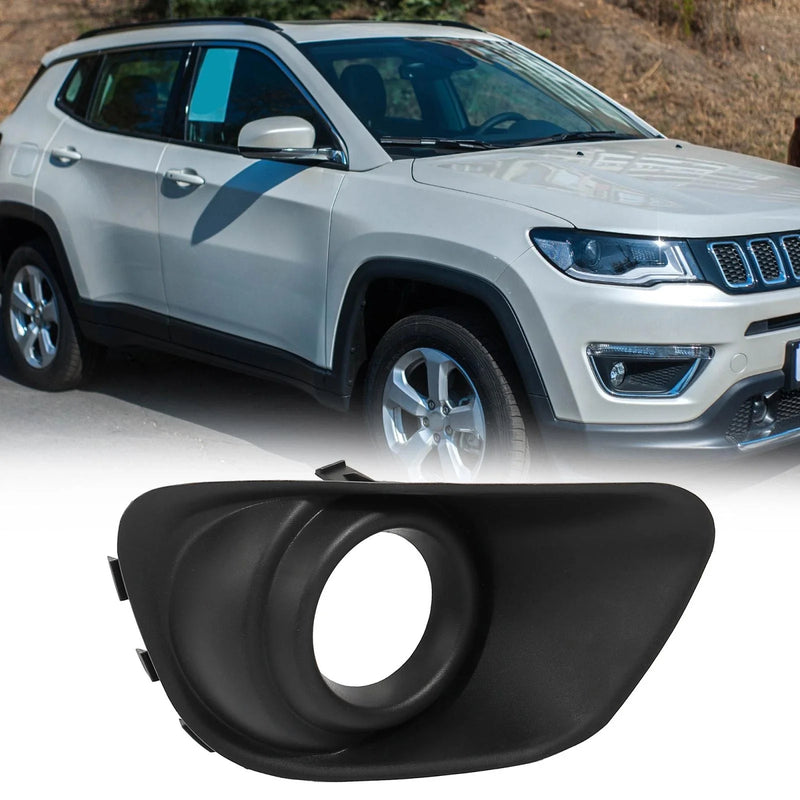 Jeep Compass Front Bumper Right Side Fog Light Grille Cover (2007-2023)