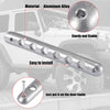 Jeep Wrangler 2 Door (2007-2018) Silver Tone 3 x Door Handle Trim Covers