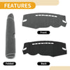Mitsubishi Outlander (2013-2018) 1 Pc Dashboard Cover Gray