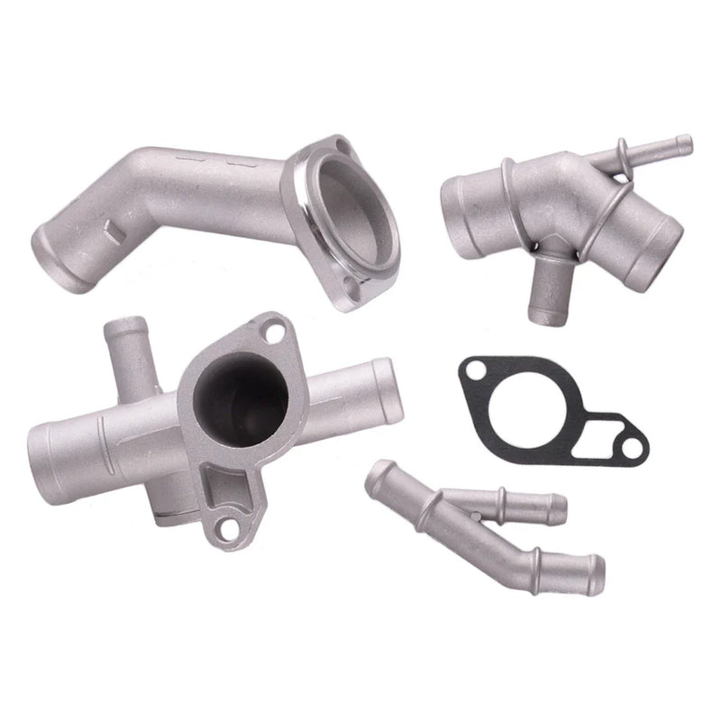 VW MK4 Golf, Jetta 1.8T, Audi TT 5Pc Coolant Flange Upgrade (2000-2006)