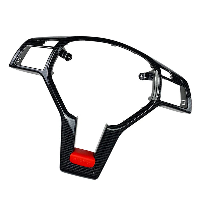Mercedes A C E SLK CLA CLS GLA Class Carbon Steering Wheel Frame Trim Cover