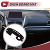Mitsubishi Eclipse Cross 2018-2024 Black Red Dashboard Cover Mat