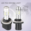 Car Driving Lamp DRL 6000K HID White 880 2 x 360° LED Fog Light Bulbs