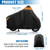 Honda PCX 125 150 (Fits 76") Black Waterproof Motorcycle Cover