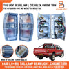 Mitsubishi Triton Ute Chrome Clear Lens Rear Tail Light (1987-1996)