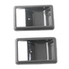 2X Bezel Inner Door Handle Cup Fits Toyota Hilux UTE Pickup 4-Runner 1984-1988