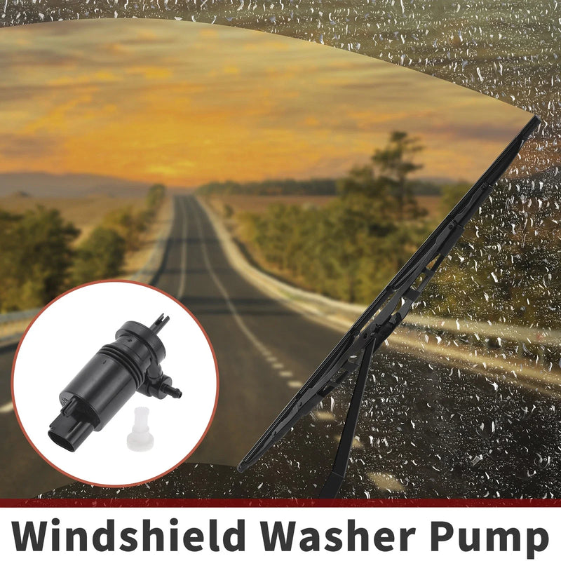 Jeep Liberty Windshield Washer Pump w/Grommet (2002-2007)