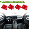 Ford Mustang 4 x Window Switch Bezel Covers (2015-2020)