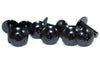 Motorcycle 10x m5 x 16mm Black Aluminium Motorcycle Fairing Bolts & Clips