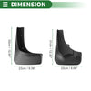 Mitsubishi Outlander Mud Flaps Splash Guards 1 Set (2008-2013)