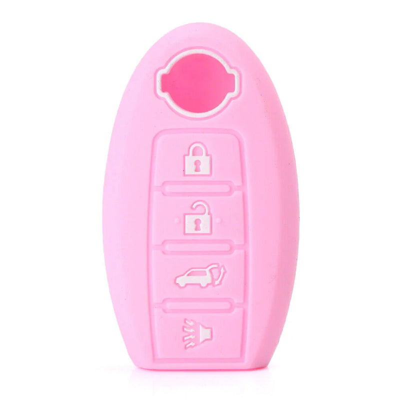 Nissan Altima Rogue Sentra 4 x Button Silicone Key Fob Cover (2007-2023)