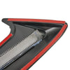 Replacement Fender Part 2 x ABS Vent Black Stickers Tool