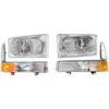 Headlight Kit For 25-04 Ford F-250 Super Duty Excursion