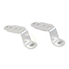 Headlight Rearview Mirror Universal Silver Spotlight Bracket (N/A)