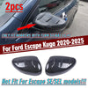 Ford Escape Carbon Fiber Side Rearview Mirror Cover Cap Trim (2020-2024)