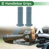 Motorcycle TPU Gray Blue 25mm Hand Grips Cover