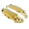 Universal Car 3D Metal Brake Caliper Covers  Large Gold (18''+)