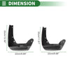 Honda Odyssey Mud Flaps Splash Guards Front & Rear (2014-2017)