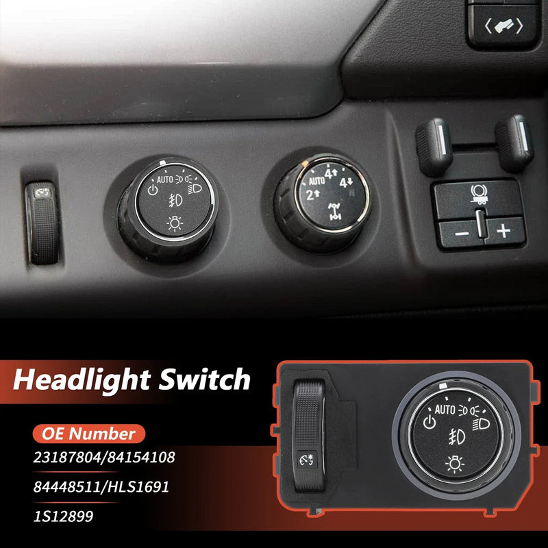 GMC Yukon Chevrolet Headlamp Dimmer Headlight Switch