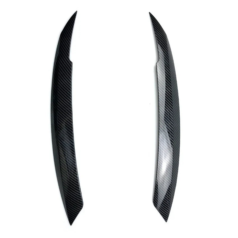 VW Jetta MK6, Sagitar (2010-2018) Black 2 x Headlight Eyelid Covers