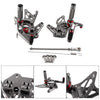 Suzuki Hayabusa GSX1300R (1999-2023) Grey Rearsets Footpegs Footrests