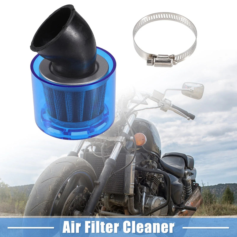 110-125cc Most Motorcycles ATV Air Filter Cleaner Bent 42mm/1.65