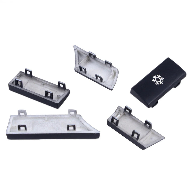 BMW 5 6 7 F10 F01 F12 A/C Heater Switch Button Key Cap Repair Kit (2010-2017)