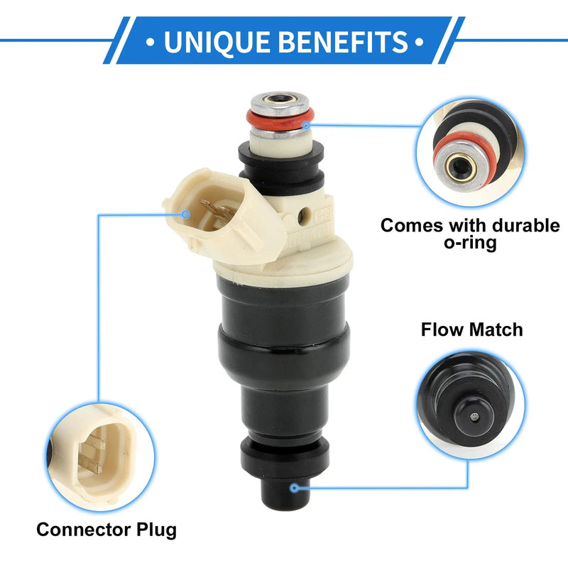Suzuki Sidekick (1992-1998) 1 Pc Black Fuel Injector