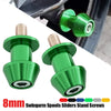 Honda CBR 600RR 1000RR Stand Screw Swingarm Spools Slider M8 Green (2003-2023)