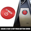 Toyota Crown Royal AWS21 (2012-2018) Red Engine Start Stop Button Cover