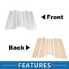 Toyota Highlander (2022-2024) Chrome Silver 8 Pcs Door Pillar Window Trim