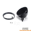 Harley Dyna Softail 7" Gloss Black Headlight Cover