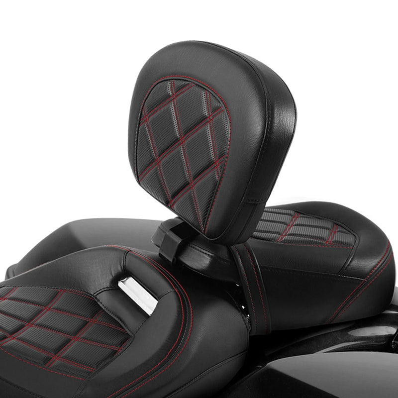 Harley-Davidson Touring Street Glide Driver Rider Backrest Pad (2009-2023)