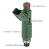 TOYOTA Corolla (E121) 1.8 VVT-i Fuel Injector (2001–2004)