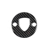 Porsche Macan Real Carbon Fiber Steering Wheel Logo Cover Trim Fit