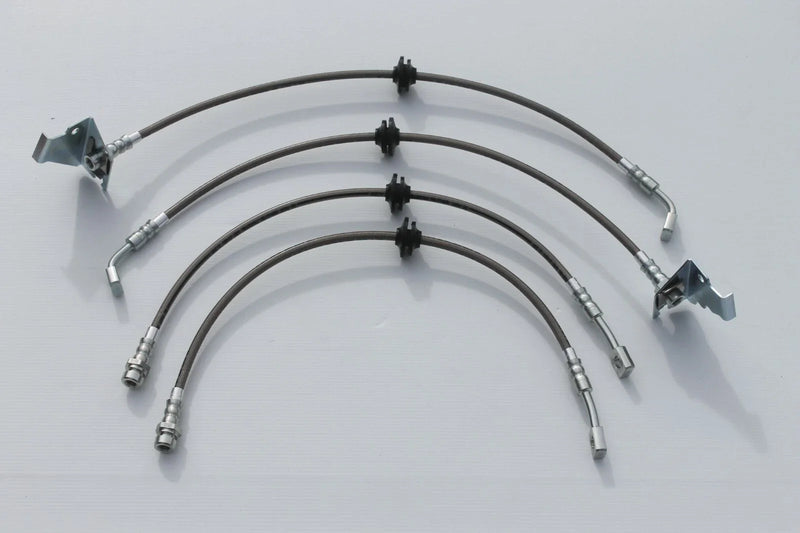 VE VF Commodore Braided Stainless Steel Brake Hose Set (2013-2020)