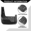 Honda Odyssey Front & Rear Mud Flap Splash Guards (2009-2013)