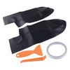 Honda CR-V (2007-2011) Black PU Leather Front Door Armrest Covers