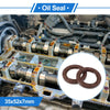 MakeModel Oil Seal 35x52x7mm 2 x Seal Ring Shaft Seal FKM Rubber Brown