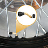 Cars Motorcycles Gold Tone 4 x PVR60 Tubeless Tire Valve