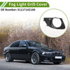 BMW E65 E66 (2006-2008) Black 1 Pc Front Right Fog Light Grill