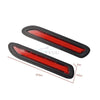 Car Taillight Brake Fog Light Red LED Rear Bumper Reflectors