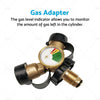 Various Models LPG Bottle Dual Outlet Adapter "Y" with Gas Level Gauge