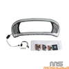 Harley Road Glide Headlight Fairing Bezel Trim Cover with DRL LED Light (2014-2023)